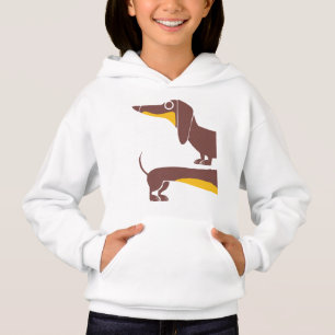 Drôle mignon dachshund pour parent chien long