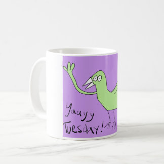 Drôle Mug Café - YaayTuesday! Lover au café