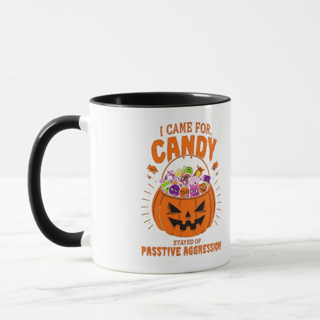Drôle Mug Citrouille Halloween (Gauche)