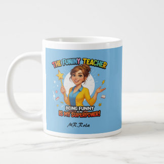 Drôle Mug de l'enseignant - Nom personnalisé