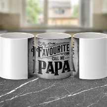 Drôle Mug pour papa - Fête des pères et cadeau d'a