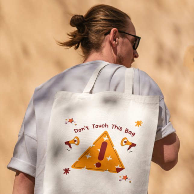 drôle, ne touchez pas à ce sac ! (Créateur téléchargé)