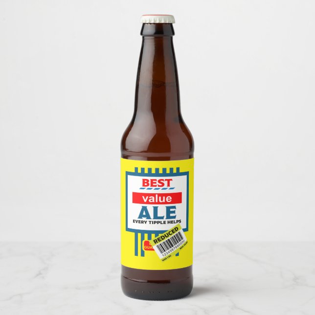 Drôle Noël Ale Bière Étiquettes (Devant)