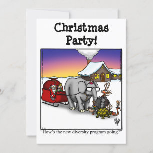 Drôle Noël Invitations