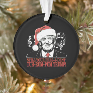 Drôle Noël Président Trump Pyjamas Vilains Noël
