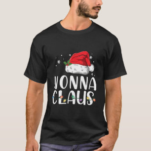 Drôle Nonna Claus Pyjamas T-shirt Noël Père Noël
