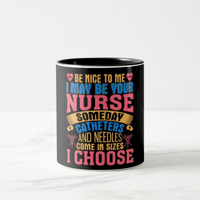 Drôle Nourriture Mug (Centre)