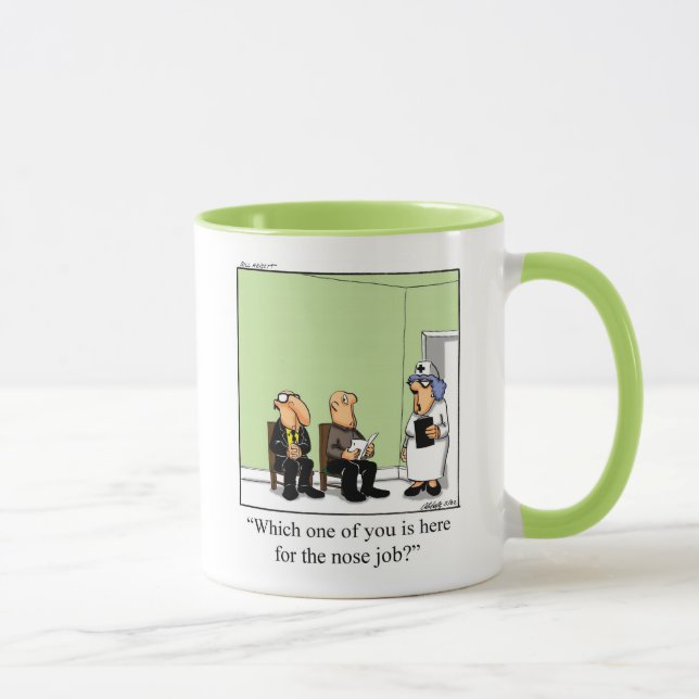 Drôle Nurse Humour Mug Cadeau (Droite)
