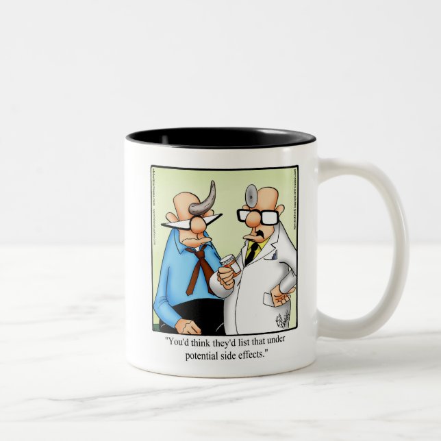 Drôle Obtenir bien Humour Mug cadeau (Droit)