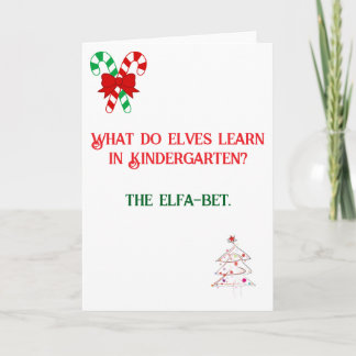 Drôle Papa Joke carte de Noël conçue