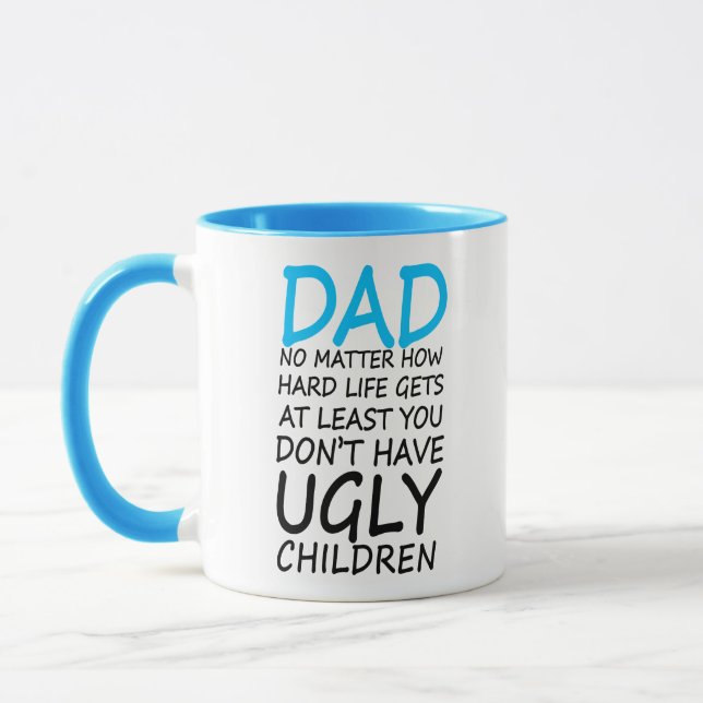 Drôle papa Mug cadeau pour la Fête des pères ou l' (Gauche)