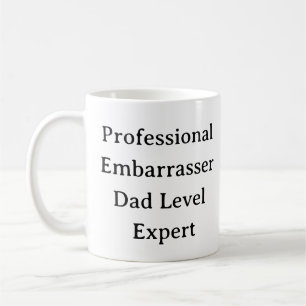 Drôle Papa Mug - Professionnel Embarrasser Custom