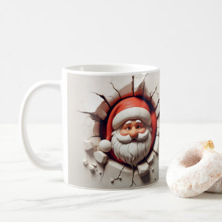 Drôle Père Noël Mug - S'effondrer pendant les fête