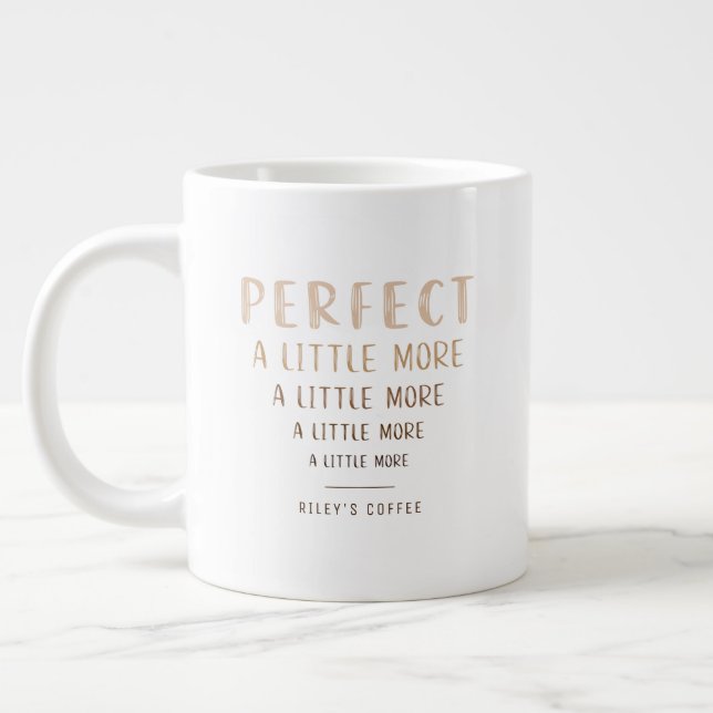 Drôle plus de citation de lait Mug (Gauche)
