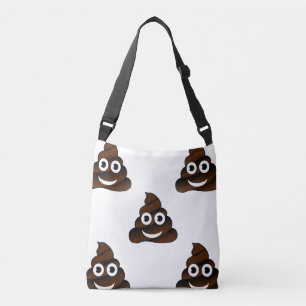 drôle poop emoji sac carrosserie sac sac pocketboo