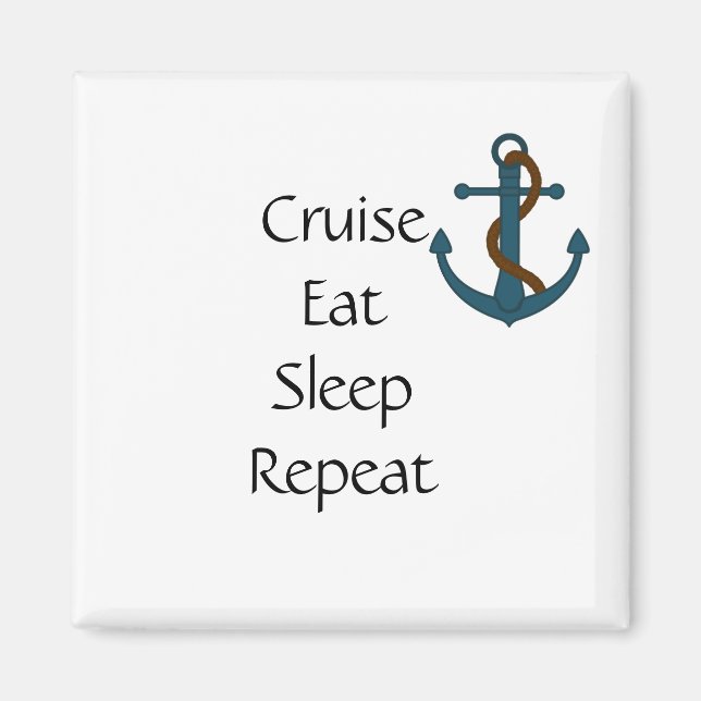 Drôle Porte de croisière Magnet Stateroom Manger R (Devant)