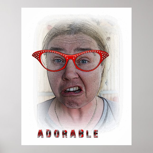 Drôle Poster adorable ! (Devant)