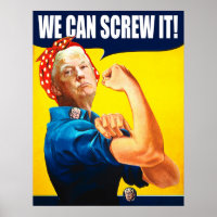 Drôle Poster vintage de Trump "Nous pouvons le fai