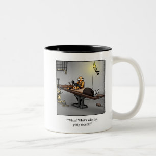 Drôle "Potty Mouth" Mug Cadeau