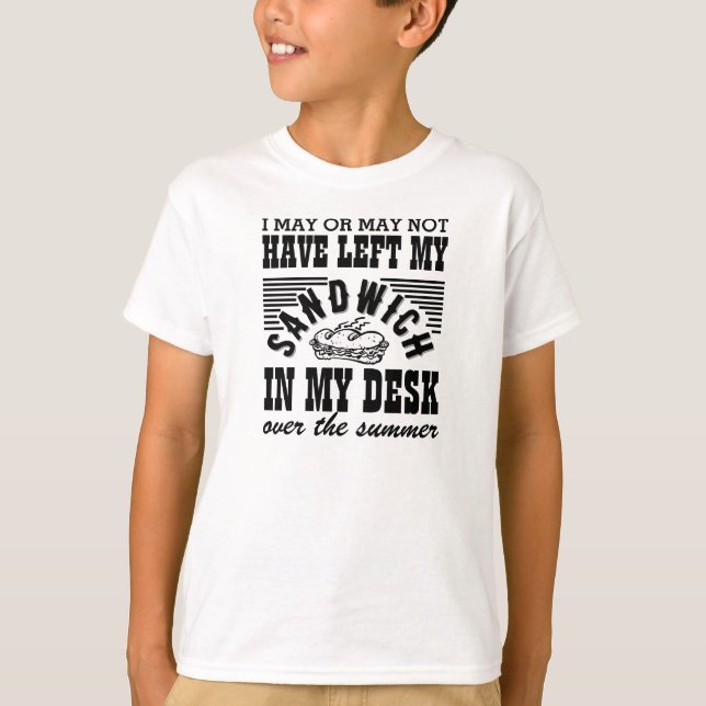 Drôle retour à l'école costumes T-shirt (Devant)