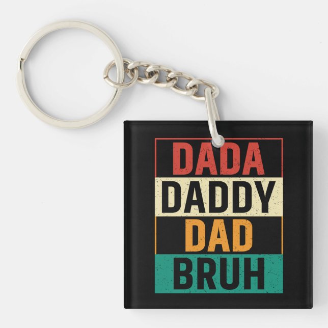 Drôle rétro Fête des pères Dada Papa Papa Papa Bru (Devant)