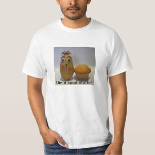 Drôle sarclez le T-shirt de petit pain (de goujon