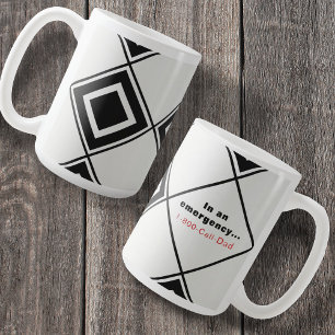 Drôle Simple Appeler Papa Café Mug