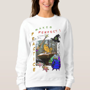 Drôle Sorcière Toad Sweatshirt de caricature Humou