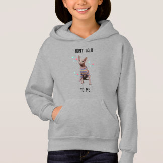 Drôle Sphynx Chat Ne me parle pas