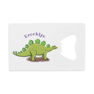 Drôle stegosaurus dinosaure dessin animé