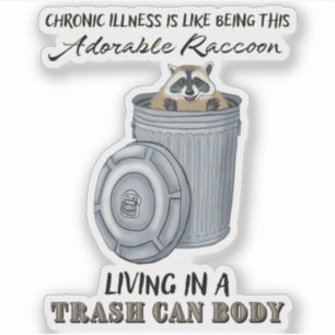 Drôle Sticker Maladie Chronique Maladie Chronique