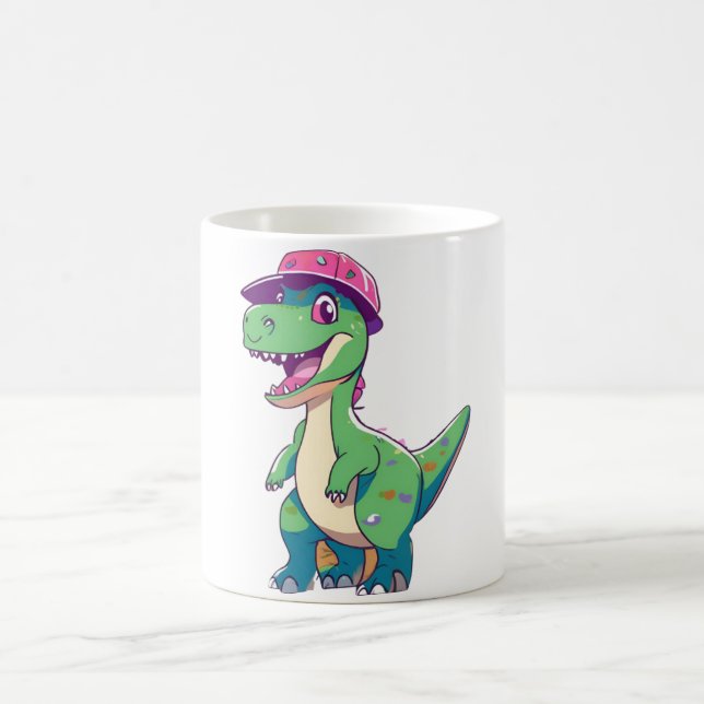 Drôle T-Rex Dinosaur Mug (Centre)
