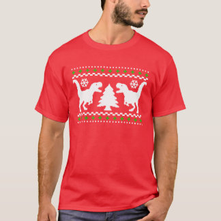 Drôle T-Rex laide Sweat de Noël