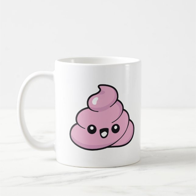 Drôle tasse de caca (Gauche)