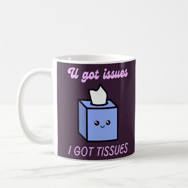 Drôle Thérapeute Santé mentale mug (Gauche)