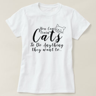 Drôle Trendy Cat Cote Word Pun de chat T-shirt Des