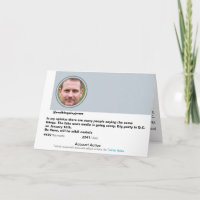 Drôle Twitter plaisanter Post Invitation de la fêt