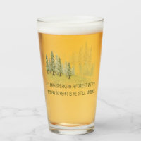 Drôle Verre de bière pour hommes