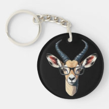 Drôle visage gazelle pour les amateurs de safari e