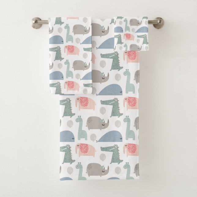 Drôle Visage mignon Doodle Motif animal (En situation)