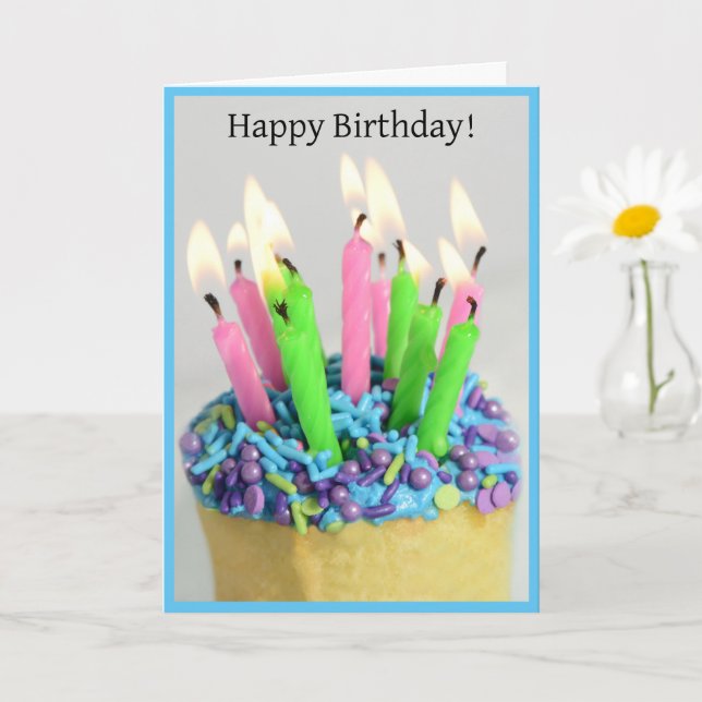 Drôle Vous êtes vieux Bonne Carte d'Anniversaire (Petite plante)