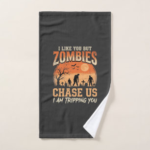 Drôles de zombies Halloween nous poursuivent Desig