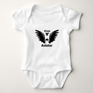 Drone Aviator Baby Bodysuit