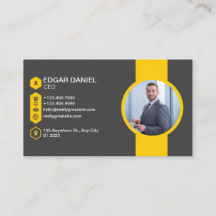 Drone Business Cards Modern Professional 