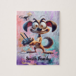 Drone Doggie Personalized Puzzle