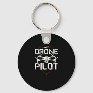 Drone Drone Pilot Keychain