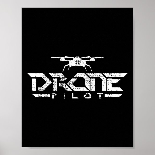 Drone Gift Quadcopter  Poster (Front)