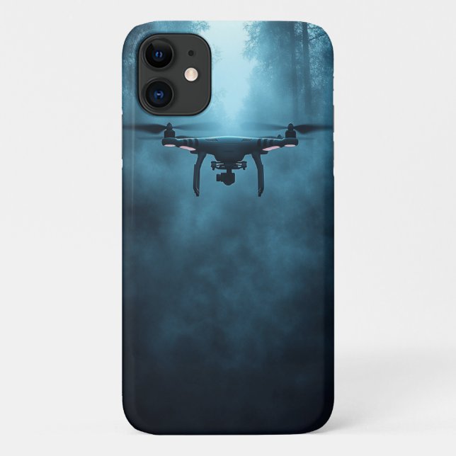 Drone in Forest Phone Case (Back)
