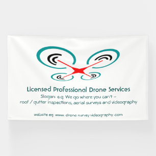 Drone Inspection and Video Service, Pilot Operator Banner