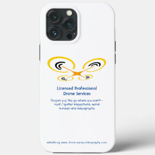 Drone Inspection, Survey and Video Service iPhone 13 Pro Max Case